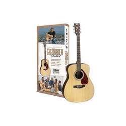 Yamaha GIGMAKER STD GigMaker Standard guitar package: F325D guitar, gig bag, chromatic tuner, instructional DVD, strap,extra strings, picks; Natural